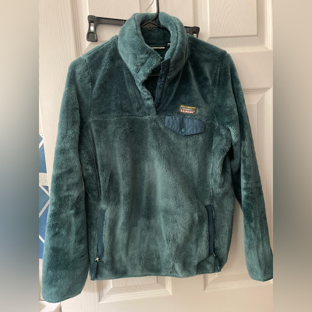 Teal LL Bean Fleece